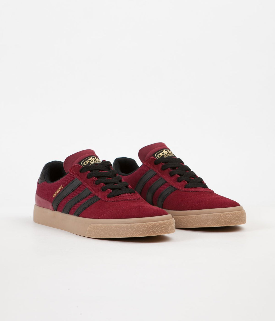 Adidas Busenitz Vulc Shoes - Collegiate Burgundy / Core Black / Gum