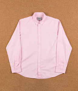 Carhartt Lancaster Long Sleeve Shirt - Vegas Pink / Wax