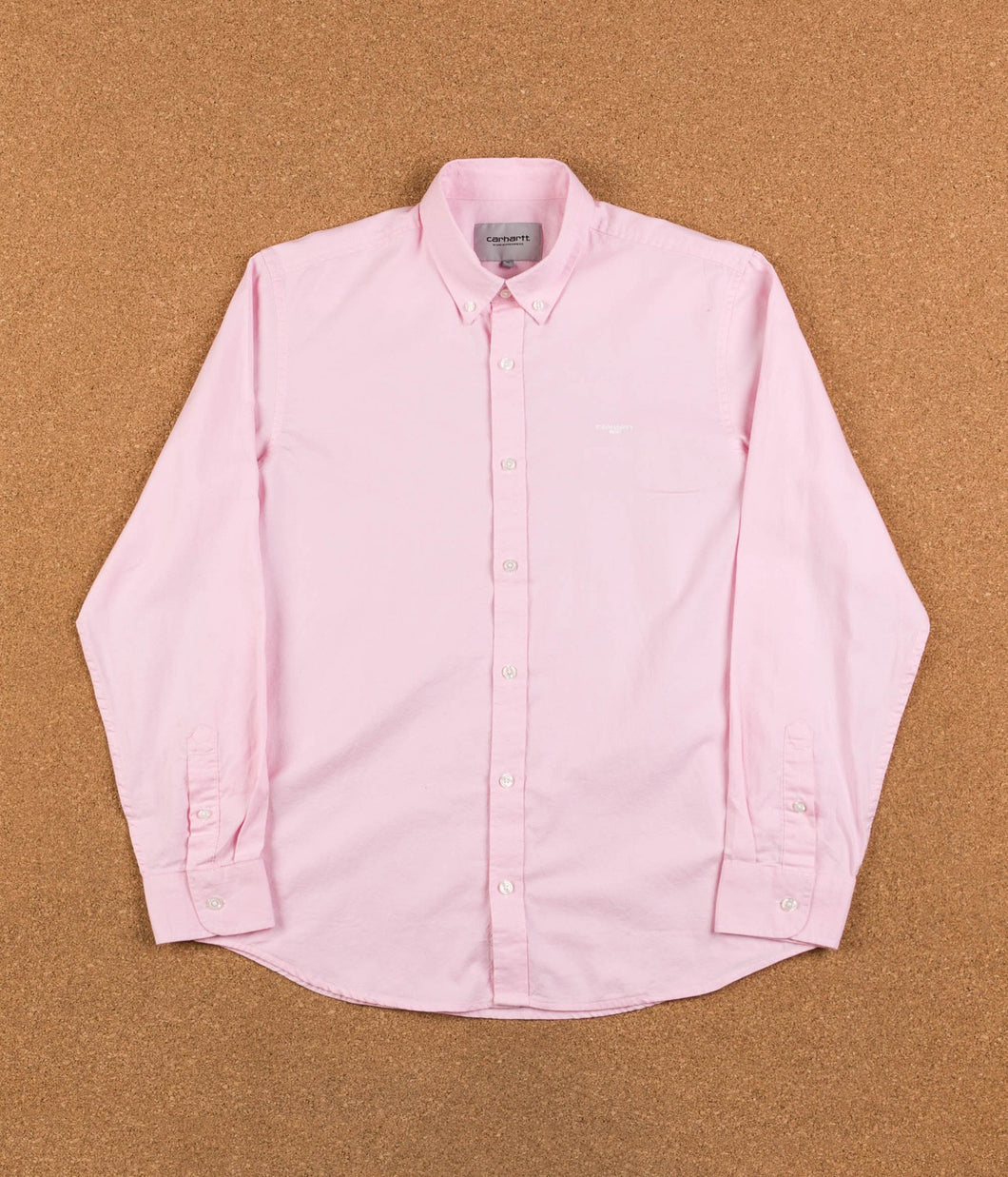 Carhartt Lancaster Long Sleeve Shirt - Vegas Pink / Wax